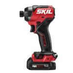 SKIL 1/4-inch Brushless Cordless Impact Driver, 12-volt (Includes 1 Battery and Charger)