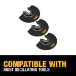 DEWALT 3-Piece Oscillating Tool Blade - DWA4212-3