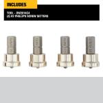 DEWALT 4-Pack Drywall Screw Setters