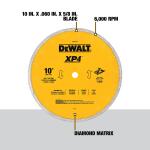 DEWALT 10-inch x 1/16-inch XP4 Premium Wet Diamond Blade