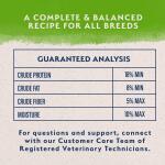 Natural Balance Adult Dry Dog Food - Vegetarian 24lb