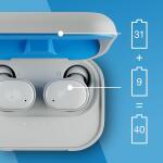 Skullcandy Grind In-Ear Wireless Earbuds - Light Grey/Blue