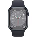 Apple Watch Series 8 41mm with Midnight Aluminum Case with Midnight Sport Band M/L.