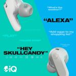 Skullcandy Rail ANC In-Ear Noise cancelling Wireless Earbuds - Bone