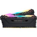 CORSAIR VENGEANCE RGB PRO DDR4 RAM 32GB 2x16GB 3600 MHz Desktop Computer Memory - Black