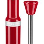 KitchenAid 60-Watt 5-Speed Immersion Blender with Pulse Control and Accessory Jar (Empire Red)