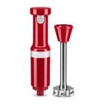 KitchenAid Empire Red 5-Speed Immersion Blender with 60-Watt Pulse Control and Accessory Jar