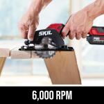 SKIL PWR CORE 20V Compact Brushless Cordless Circular Saw Kit with 4-1/2-Inch Blade (Includes Battery and Charger)