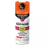 Rust-Oleum Stops Rust - 12 oz. Custom Spray 5-in-1 Gloss Orange Spray Paint