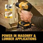 DEWALT 20V MAX Drill & Impact Driver Combo Kit (DCK240C2)