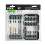 FLEX 31- Piece 1/4-in Impact Driver Bit Stack Pack