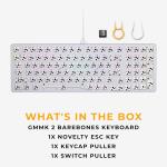 Glorious Gaming GMMK 2 Barebones Keyboard Frame(White)