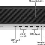 HP EliteDesk 800 G3 SFF Desktop - AMD Radeon RX 550