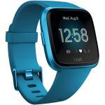 Fitbit Versa Lite Edition Smart Watch (S and L Bands Included) - Marina Blue/Marina Blue Aluminum