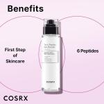 COSRX 6 Peptides Collagen Booster Toner Serum with Niacinamide & Hyaluronic Acid, Primer Serum for Face Before Makeup, 5.07 fl oz, Korean Skin Care