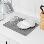 MicoYang Silicone Dish Drying Mat: Versatile, ecofriendly, and heatresistant, this mat is perfect for your kitchen counter or sink, as well as serving as a refrigerator or drawer liner.