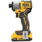 DEWALT 20V Max 1/4-in Brushless Cordless Impact Driver (with Soft Bag, Battery and Charger)