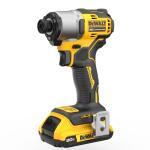 DEWALT 20V Max 1/4-in Brushless Cordless Impact Driver (with Soft Bag, Battery and Charger) 