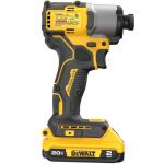 DEWALT 20V Max 1/4-in Brushless Cordless Impact Driver (with Soft Bag, Battery and Charger)