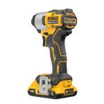 DEWALT 20V Max 1/4-in Brushless Cordless Impact Driver (with Soft Bag, Battery and Charger) 