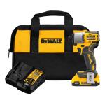 DEWALT 20V Max 1/4-in Brushless Cordless Impact Driver (with Soft Bag, Battery and Charger) 