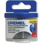 Dremel 20-Piece Fiber 1-1/4-in Cutting Wheel Accessory Set