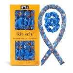 BT21 x Kitsch Satin Heatless Overnight Curling Set, No Heat Curls, Soft Hair Curlers and Rollers