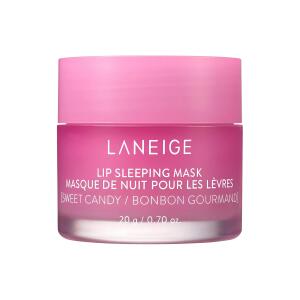 LANEIGE Lip Sleeping Mask, For Flaky and Dry Lips, Nourish, Hydrate, Vitamin C, Murumuru & Shea Butter, Antioxidants, Sweet Candy