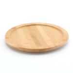 Style Selections 1 Tier Natural Bamboo Wood Full Circle Tabletop Lazy Susan