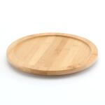 Style Selections 1 Tier Natural Bamboo Wood Full Circle Tabletop Lazy Susan