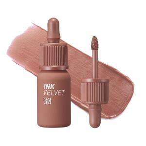 Peripera Ink the Velvet Lip Tint, 030 CLASSIC NUDE, High Pigment Color, Longwear, Weightless, Not Animal Tested, Gluten Free, Paraben Free