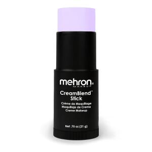 Mehron Makeup CreamBlend Stick (21 g) (Pastel Purple), Face Paint, Body Paint, & Foundation Cream Makeup, Body Paint Stick Perfect for Halloween Makeup .75 oz