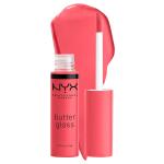 NYX PROFESSIONAL MAKEUP Butter Gloss, Sorbet (Vibrant Coral), Non Sticky Lip Gloss