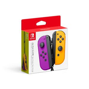 Nintendo Neon Purple/Neon Orange Joy-Con