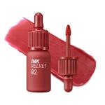 Peripera Ink the Velvet Lip Tint, 002 CELEB DEEP ROSE, High Pigment Color, Longwear, Weightless, Not Animal Tested, Gluten Free, Paraben Free