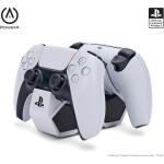 PowerA Twin Charging Station for Dualsense Wireless Controllers, Charge, Sony PlayStation, PS5, Officially Licensed