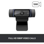 Logitech C920x HD Pro Webcam, Full HD 1080p/30fps - Black