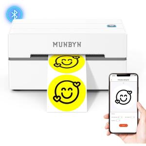 MUNBYN Bluetooth Thermal Label Printer