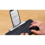 Keys-to-Go Super-Slim and Super-Light Bluetooth Keyboard - Stone