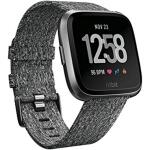 Fitbit Versa Special Edition Smart Watch (S & L Bands Included) - Charcoal Woven