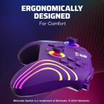 PDP Afterglow Wave Wireless Pro Controller with Full Motion, Purple