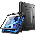 SUPCASE 10.9 Inch for iPad 10th Generation (2022) with Screen Protector Unicorn Beetle Pro, Built-in Stand & Pencil Holder Heavy Duty Rugged Protective Case Inch (Black)