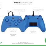 PowerA Blue - Wired Controller for Xbox Series X|S