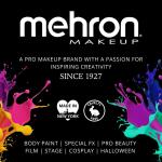 Mehron Makeup Paradise Makeup AQ Face & Body Paint (40 g) (Light Blue), Pro Size, Face & Body Painting, Special FX, Cosplay, Water Activated Face Paint & Body Paint 1.4 oz