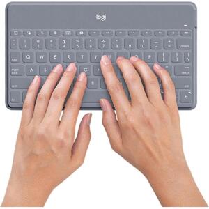 Keys-to-Go Super-Slim and Super-Light Bluetooth Keyboard - Stone