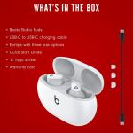 Beats Studio Buds True Wireless Noise Cancelling Earbuds - White (Used Like New)