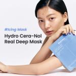 BIODANCE Hydro Cera nol Real Deep Mask, Overnight hydrogel mask that soothes, moisturizes, and nourishes, 1.19 oz (34g) x 4ea.