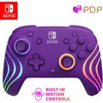 PDP Afterglow Wave Wireless Pro Controller with Full Motion, Purple