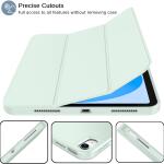 iMieet Case for New iPad 10.9 Inch (10th Gen, 2022) - Trifold Stand with Pencil Holder, Soft TPU Back, and Auto Wake/Sleep (Pale Green)