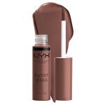 NYX PROFESSIONAL MAKEUP Butter Gloss, Ginger Snap (Chocolate Brown), Non Sticky Lip Gloss